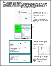 HOW TO CHANGE YOUR PASSWORD HOW TO CHANGE YOUR PASSWORD