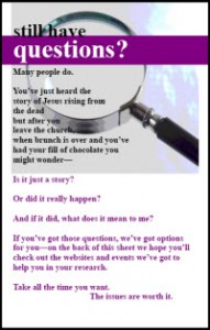 Bulletin Insert