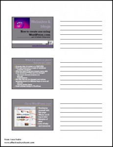 Handouts 3 per page