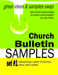 Church SAMPLES Book Church SAMPLES Book