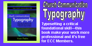 Typography Book ad Typography Book, click here to go to book and free download for ECC Members.