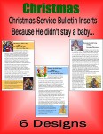 Christmas Service Bulletin Insert