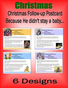 Christmas Follow Up Postcard