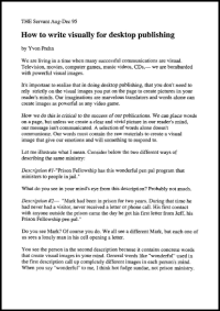 How to write visually to reach today’s audiences | Effective Church ...