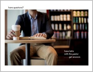 Invite people to engage with you after Easter