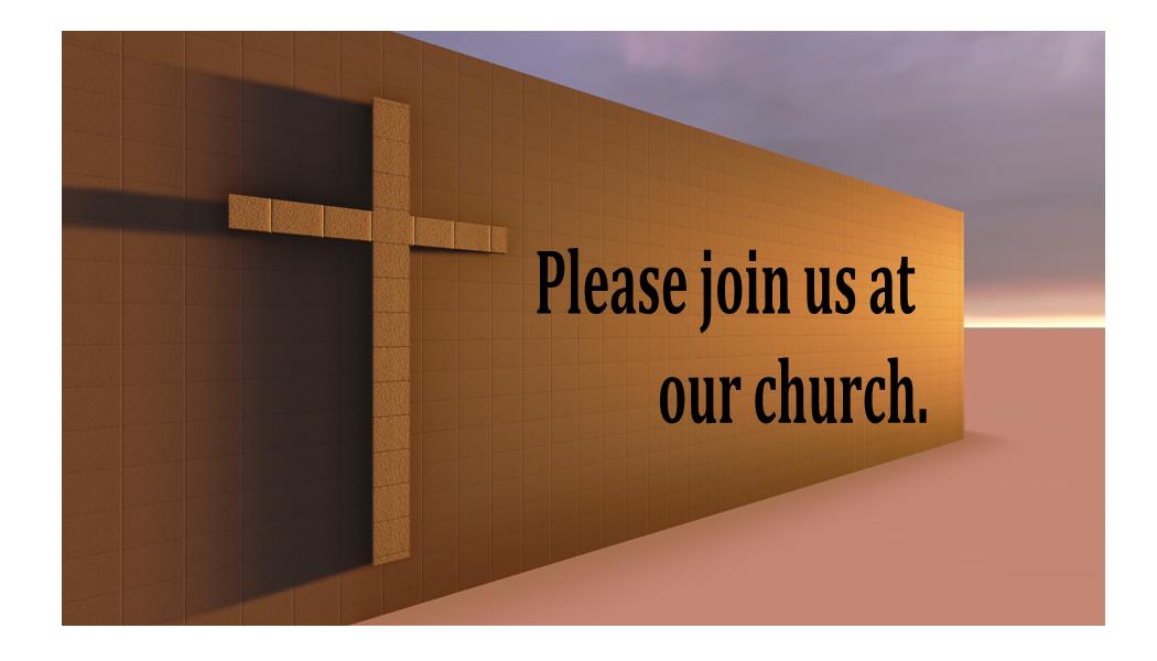 Church Invite Cards Template