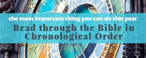 Side bar ad example--read through the Bible Chronologically